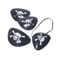 Pirate Eye Patches - Pk 4