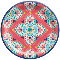 Boho Vibes Lunch Plates - 17cm - Pk 8