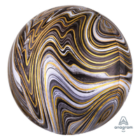 Orbz Foil XL Black Marble G20 (40cm)