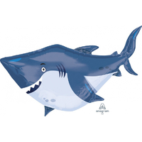XL SuperShape Shark Foil Balloon