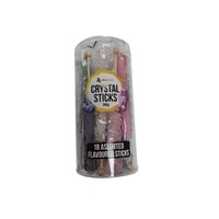Mixed Rock Candy Crystal Sticks - Pk 18