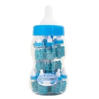 Blue Jelly Beans in Baby Bottle (35g) - Pk 20