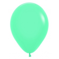 12" Fashion Aquamarine Latex Balloons - Pk 100