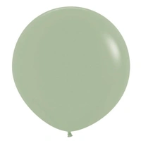 60cm Fashion Eucalyptus Latex Balloons - Pk 3