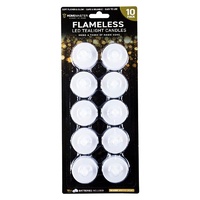 Candles LED Tealight - Pk 10