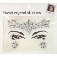 Silver Queen Face Jewels