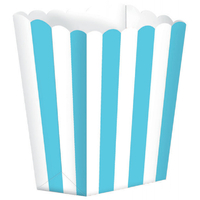 Popcorn Fav Boxes Small Stripe