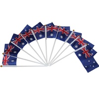 Handheld Aussie Flags - Pk 10