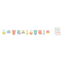 Baby Shower Autograph Garland