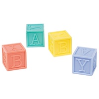 Baby Shower Baby Blocks Favour