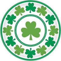 Lucky Shamrock 7" Round Plate