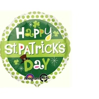 St Patricks Day Dots Balloon