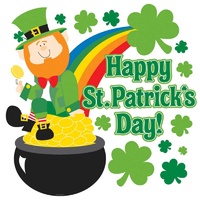 St Pats Day Leprechaun Cutout