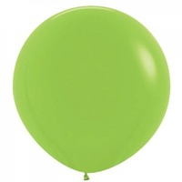 90cm Fashion Lime Latex Balloons - Pk 3