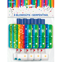 Rainbow Ribbon Blowouts - 8pk