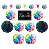 Disco Fever Room Decoration Kit - 10pcs