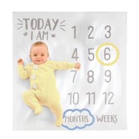 Milestone Baby Blanket (119.3 x 119.3cm)