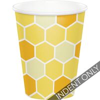 Bumblebee Baby 9oz Cups - Pk 8