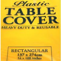 Yellow Rectangle Tablecover