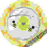 Bumblebee Baby 9" Dinner Plates - Pk 8