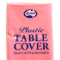 Classic Pink Round Table Cover