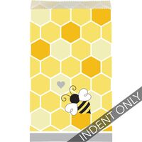 Bumblebee Baby Treat Bags - Pk 10