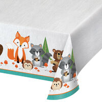 Wild One Woodlands Plastic Rectangular Tablecover