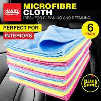 Cloth Microfibre 40cm x 30cm - Pk 6