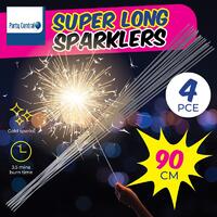Giant 90cm Sparklers - Pk 4