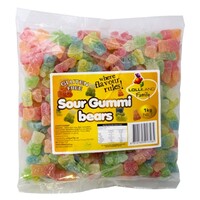 Bulk Sour Bears 1kg