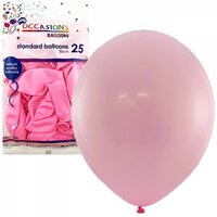 Standard Pink 30cm Latex Balloons - Pk 25