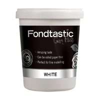 Fondtastic Ready To Use Gum Paste White 2lb 908gm