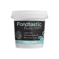 Fondtastic Vanilla Flavoured Fondant Tiffany Blue 8oz/226g