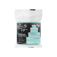 Over the Top Sky Blue Premium Fondant 250gm-GST FREE