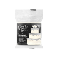 Over the Top White Premium Fondant 250gm-GST FREE