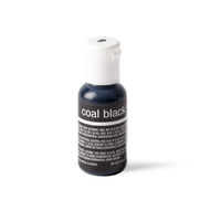 Chefmaster Coal Black Liqua-Gel (20ml)