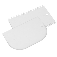 Mondo 2-Piece Icing Comb & Bowl Scraper