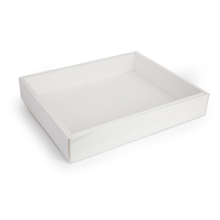 Mondo White Rectangle Cookie Box (32x25x5.5cm)