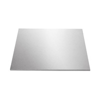 Mondo Cake Board Square - Silver Foil 8in/20cm