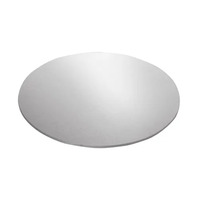 Mondo Cake Board Round - Silver Foil 12in/30cm