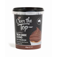 Over The Top Chocolate Brown Buttercream (425g)