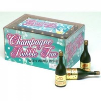 Mini Champagne Bubble Bottles - Pk 24