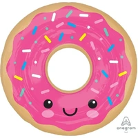 Donut SuperShape Foil Balloon 35 Inch