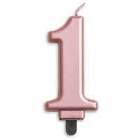 #1 Rose Gold Metallic Jumbo Candle