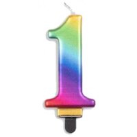 #1 Rainbow Candle
