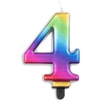 #4 Rainbow Candle