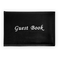 Black & Silver Guest Book (23x18cm)