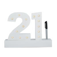 21 LED White Signature Block (23cm)