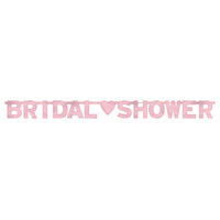 Bridal Shower Rose Gold Banner (1.8m)