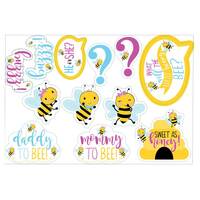 "What Will It Bee?" Gender Reveal Cutout Kit - Pk 12